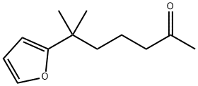 6-(2-Furanyl)-6-methyl-2-heptanone Struktur