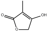 4-羟基-3-甲基-5H-呋喃-2-酮 结构式