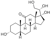 Β-皮甾酮四醇 结构式