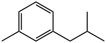 3-イソブチルトルエン 化学構造式