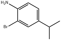 2-ブロモ-4-イソプロピルアニリン 化学構造式