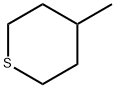 4-メチルテトラヒドロ-2H-チオピラン 化学構造式