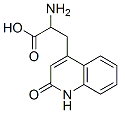 2-氨基-3-(1,2-二氢-2-氧喹啉-4-基)丙酸,5162-90-3,结构式