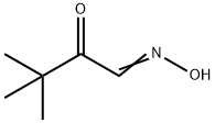 (1E)-1-hydroxyimino-3,3-dimethyl-butan-2-one Struktur