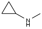 N-メチルシクロプロパンアミン 化学構造式