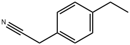 4-ETHYLPHENYLACETONITRILE Struktur