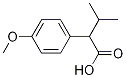 2-(4-Methoxyphenyl)-3-Methylbutanoic acid Struktur