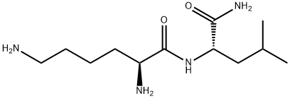 H-LYS-LEU-NH2 Structure