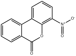 4-Nitro-6H-dibenzo(b,d)pyran-6-one Structure