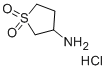 3-AMINOTETRAHYDRO-1H-1LAMBDA6-THIOPHENE-1,1-DIONE HYDROCHLORIDE Structure