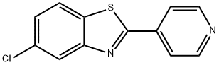 5-CHLORO-2-(PYRIDIN-4-YL)BENZO[D]THIAZOLE Structure