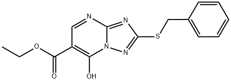 2-벤질설파닐-7-하이드록시-[1,2,4]트라이아졸로[1,5-A]피리미딘-6-카복실산에틸에스테르