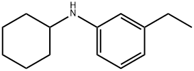 Benzenamine, N-cyclohexyl-3-ethyl- (9CI) 结构式