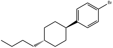 1-Bromo-4-(trans-4-butylcyclohexyl)benzene Struktur