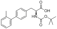 L-2-(BOC-AMINO)-3-(2'-METHYLBIPHENYL-4-YL)PROPANOIC ACID Struktur