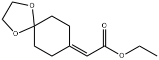 ethyl 2-(1,4-dioxaspiro[4.5]decan-8-ylidene)acetate Struktur