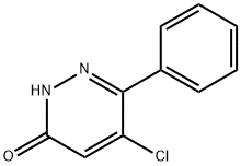 5-氯-6-苯基-3(2H)-哒嗪酮,51660-08-3,结构式