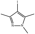 4-碘-1,3,5-三甲基-吡唑,51660-65-2,结构式