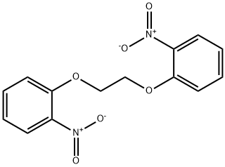 エチレングリコールビス(2-ニトロフェニル)エーテル 化学構造式