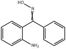 (2-AMINOPHENYL)(PHENYL)METHANONE OXIME 化学構造式