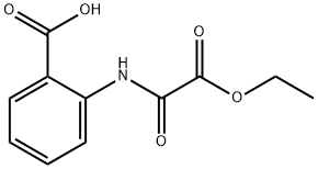 苯甲酸,2-[(乙氧基氧代乙酰基)氨基]- 结构式