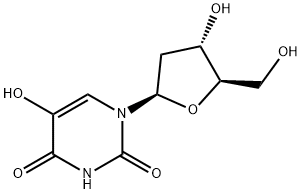 5-HYDROXY-2'-DEOXYURIDINE 结构式
