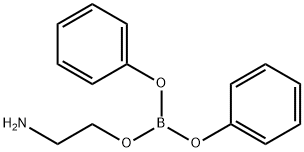 Boric acid (2-aminoethyl)diphenyl ester Structure