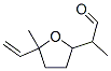 (+-)-2-(5-METHYL-5-VINYLTETRAHYDROFURAN-2-YL)PROPIONALDEHYDE Struktur
