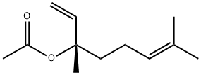 (+)-1,5-dimethyl-1-vinylhex-4-enyl acetate Structure