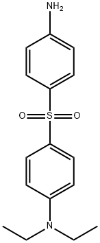 4-[(4-Aminophenyl)sulfonyl]-N,N-diethylbenzenamine 结构式