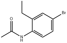 4'-ブロモ-2'-エチルアセトアニリド 化学構造式