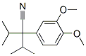 3,4-二甲氧基-ALPHA,ALPHA-二异丙基苯乙腈, 51698-54-5, 结构式