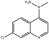 7-CHLORO-4-(1-METHYLHYDRAZINYL)QUINOLINE Structure