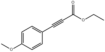 (4-METHOXY-PHENYL)-PROPYNOIC ACID ETHYL ESTER 化学構造式