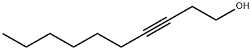 3-デシン-1-オール 化学構造式