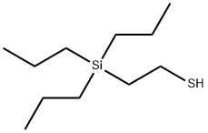 2-(トリプロピルシリル)エタンチオール 化学構造式