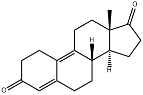 エストラ-4,9-ジエン-3,17-ジオン 化学構造式