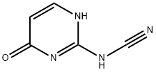Cyanamide, (1,4-dihydro-4-oxo-2-pyrimidinyl)- (9CI) Structure