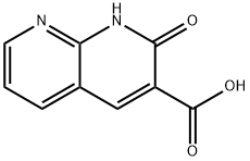 2-氧代-1,2-二氢-1,8-萘啶-3-羧酸, 5175-14-4, 结构式