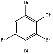 ビスマストリス(2,4,6-トリブロモフェノラート) 化学構造式