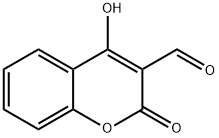 4-HYDROXY-2-OXO-2H-CHROMENE-3-CARBALDEHYDE Struktur
