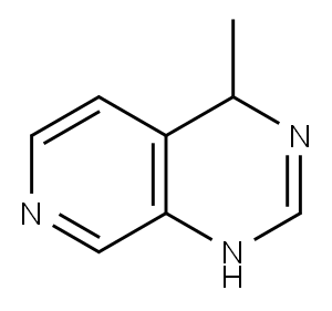 Pyrido[3,4-d]pyrimidine, 1,4-dihydro-4-methyl- (9CI) Struktur
