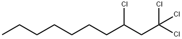 1,1,1,3-TETRACHLORODECANE, 51755-60-3, 结构式