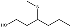 3-(Methylthio)-1-hexanol Struktur