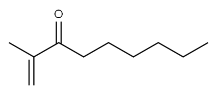 2-Methyl-1-nonen-3-one Struktur