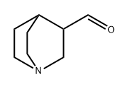 1-Azabicyclo[2.2.2]octane-3-carboxaldehyde Struktur