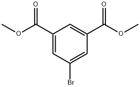 5-ブロモ-1,3-ベンゼンジカルボン酸ジメチル 化学構造式