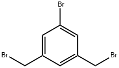 Benzene, 1-bromo-3,5-bis(bromomethyl)- Struktur