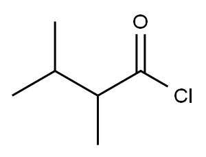 Butanoyl chloride, 2,3-dimethyl- Structure