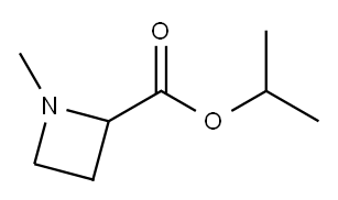 Isopropyl 1-methyl-2-azetidinecarboxylate Structure